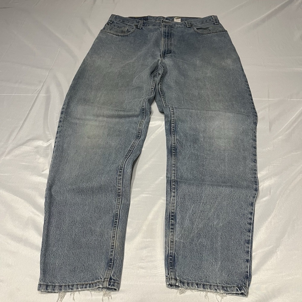 Vintage Levis 560 Jeans Mens 36x32 Blue Denim Loose Fit Tapered Leg Made In USA